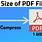 How Reduce PDF Size