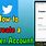 How to Create Twitter Account