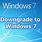 How to Downgrade to Windows 7