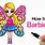 How to Draw Barbie Fairy