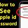 How to Find Your Apple ID Password