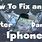How to Fix Water Damaged iPhone 4