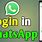 How to Log into Whats App without Phone