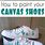 How to Paint Canvas Shoes