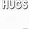 Hug Text