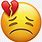 Hurt Heart Emoji