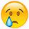I'm Sad Emoji
