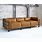 Industrial Leather Sofa
