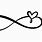 Infinity Heart Symbol Vector