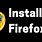 Install Firefox 10
