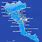 Ipsos Corfu Map