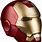 Iron Man Helmet Transparent
