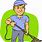 Janitor Cleaning Clip Art