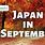 Japan September