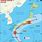 Japan Typhoon Map