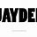 Jayden Name Logo