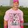 John Cena Wearing Pink