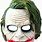 Joker Face Mask PNG