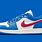 Jordan 1 Red White Blue