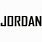 Jordan Word Art