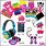 Justice Girls Stuff Toys