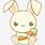 Kawaii Bunny with Carrot