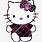 Kawaii Goth Hello Kitty