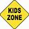 Kids Area. Sign