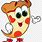 Kids Cartoon Pizza Party Background