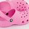 Kids Pink Crocs