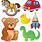 Kids Toys Clip Art