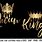 King Queen SVG Cricut