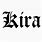 Kira Death Note Letter