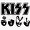 Kiss Band SVG