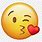 Kissy Heart Emoji