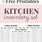 Kitchen Inventory Forms
