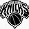 Knicks Logo Black and White