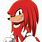 Knuckles the Echidna Head
