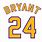 Kobe Bryant Jersey SVG