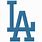 LA Dodgers Logo Clip Art