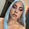 Lady Gaga Silver Eye Makeup