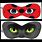 Ladybug and Cat Noir Mask