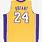 Lakers #24 Shirt
