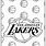 Lakers Free Coloring Pages