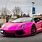 Lamborghini in Pink