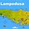 Lampedusa Island Map