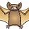 Large Bat Clip Art