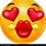 Large Kiss Emoji