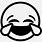 Laughing Emoji Outline