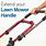 Lawn Mower Handle Extension